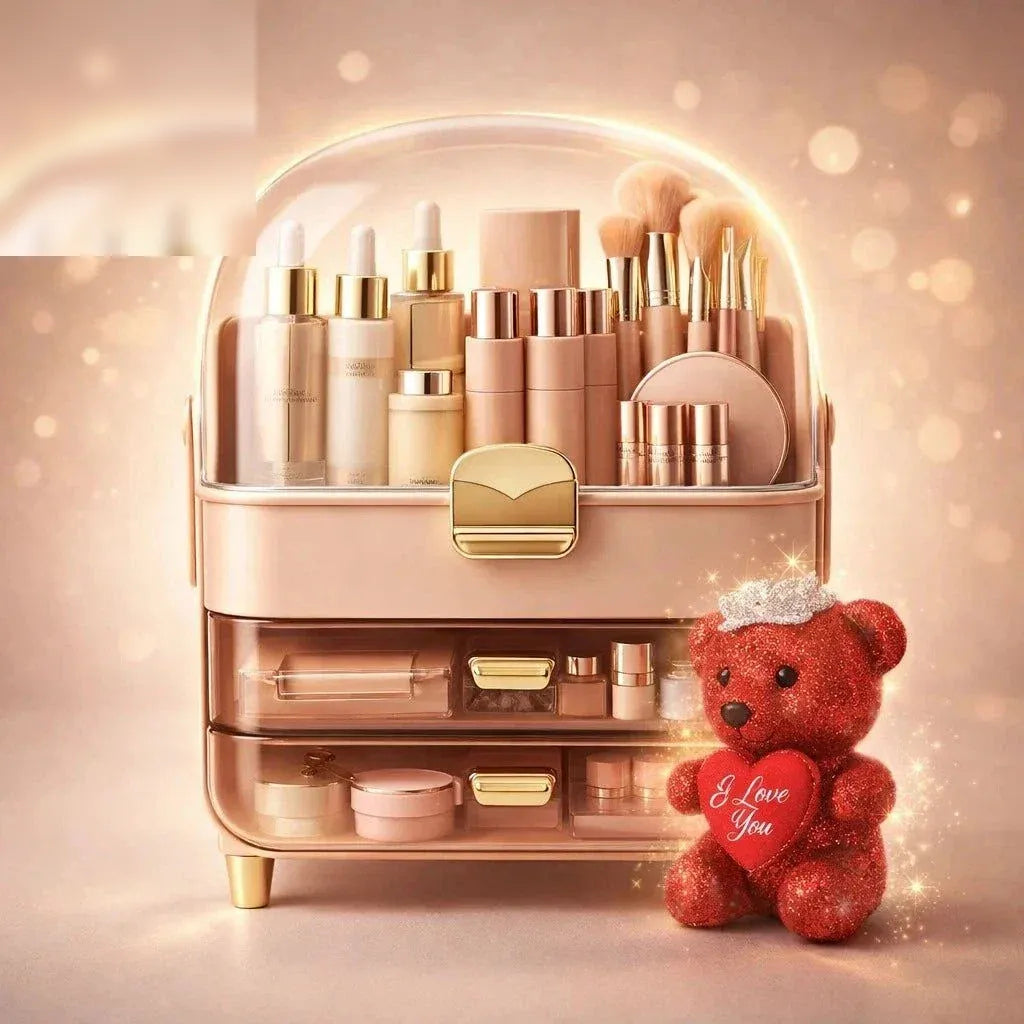 Makeup Organizer Storage Box for Dressing Table – Pakistan