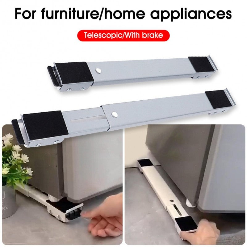 Heavy Duty Adjustable Furniture Movers with Wheels (Complete Set)