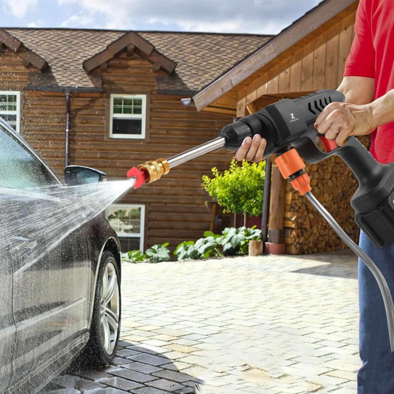 Wireless-High Pressure Wash Gun For Multi-Purpose Cleaning