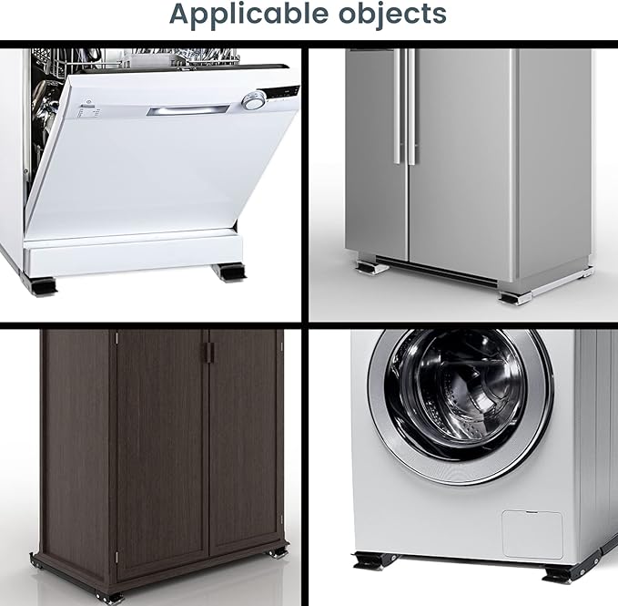 Heavy Duty Adjustable Furniture Movers with Wheels (Complete Set)