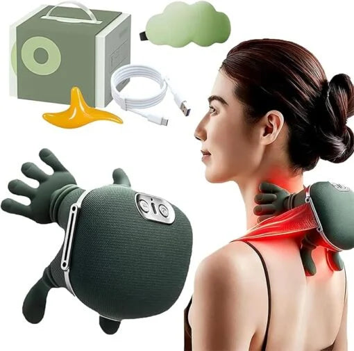 Premium Heated Shiatsu Neck & Back Massager