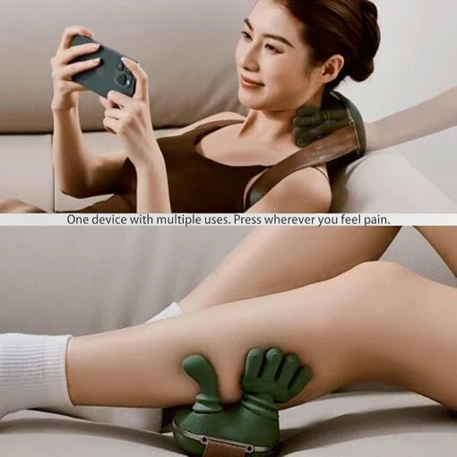 Premium Heated Shiatsu Neck & Back Massager