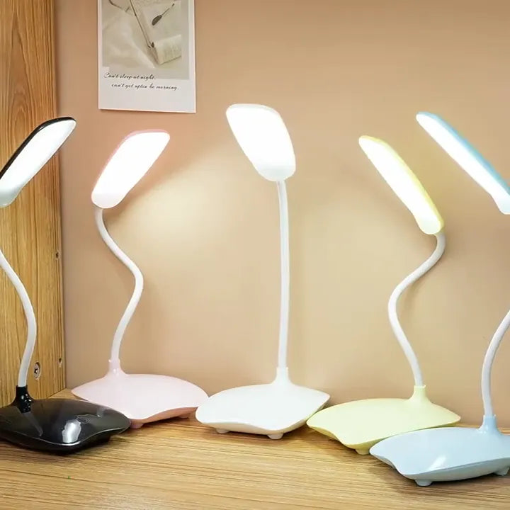 Smart LED Desk Lamp - Eye-Care, Dimmable, USB Charging