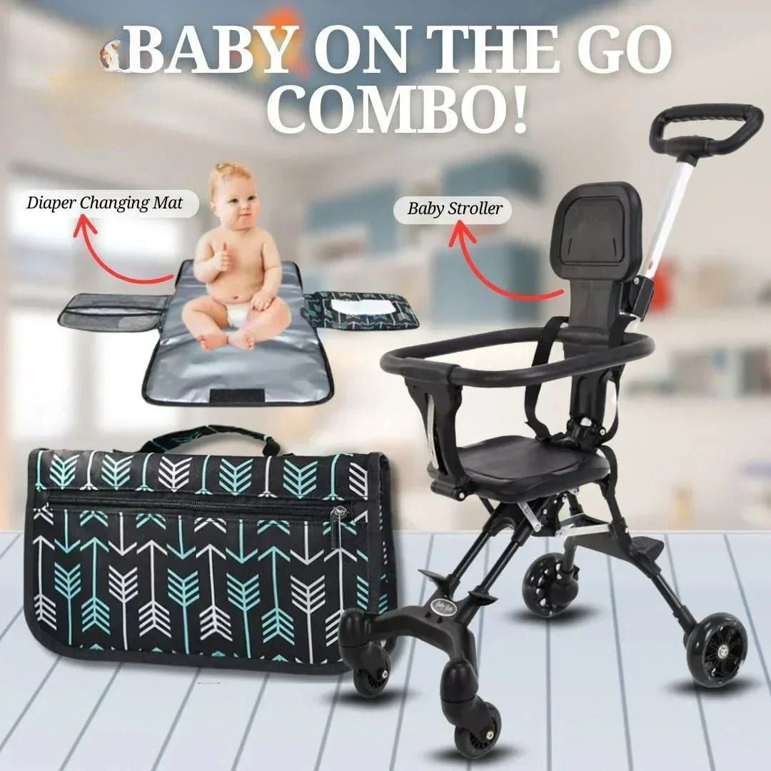 Foldable, Compact Light Weight Baby Stroller Mother's choice