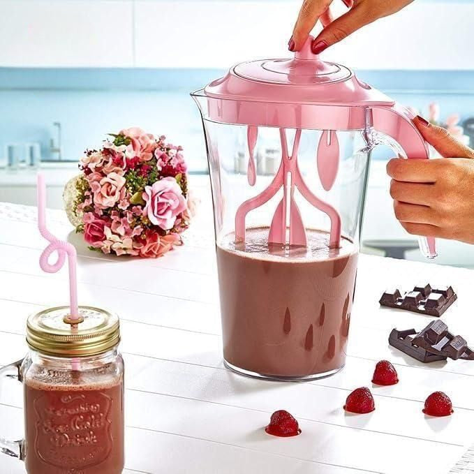 Manual Milk & Lassi Frother–Handheld Cream Whisk&Mixer